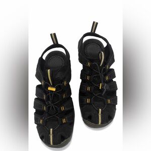 Keen Black and Yellow Women’s Closed-Toe Sandals